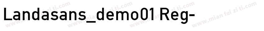 Landasans_demo01 Reg字体转换